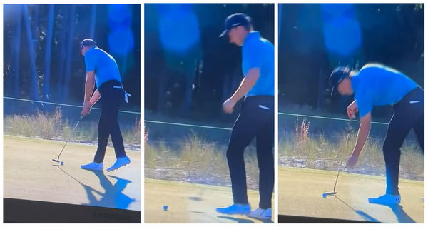 "Pathetic" Jordan Spieth ignores wife Annie's advice, misses 16-inch putt!