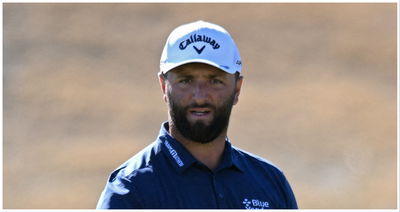 "God.." Watch Jon Rahm's snippy (?) exchange with reporter