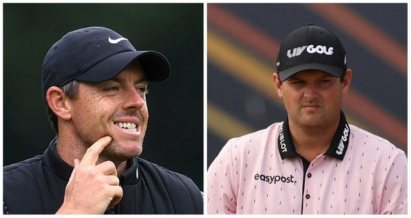 Report: LIV's Patrick Reed THROWS golf tee at Rory McIlroy in range spat