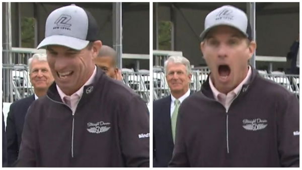 Steven Alker DROPS THE TROPHY as he wins for a fourth time on PGA Tour Champions