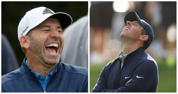 Rory McIlroy did not like this question about Sergio Garcia one bit: "No way!"