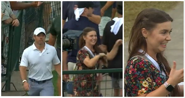 Rory McIlroy fan goes ballistic (!) after four-time major champ gives high five