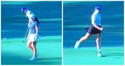 "I cut someone for less" Golf fans divided over etiquette of college player