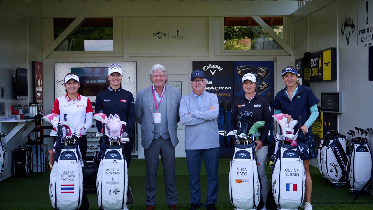 Callaway announces partnership with Evian Golf Resort