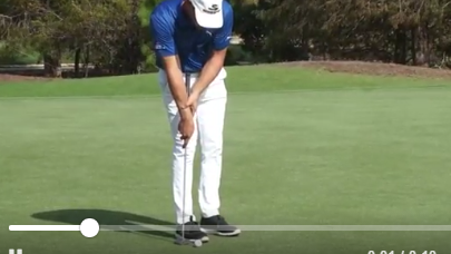 WATCH: DeChambeau debuts side-saddle putting technique