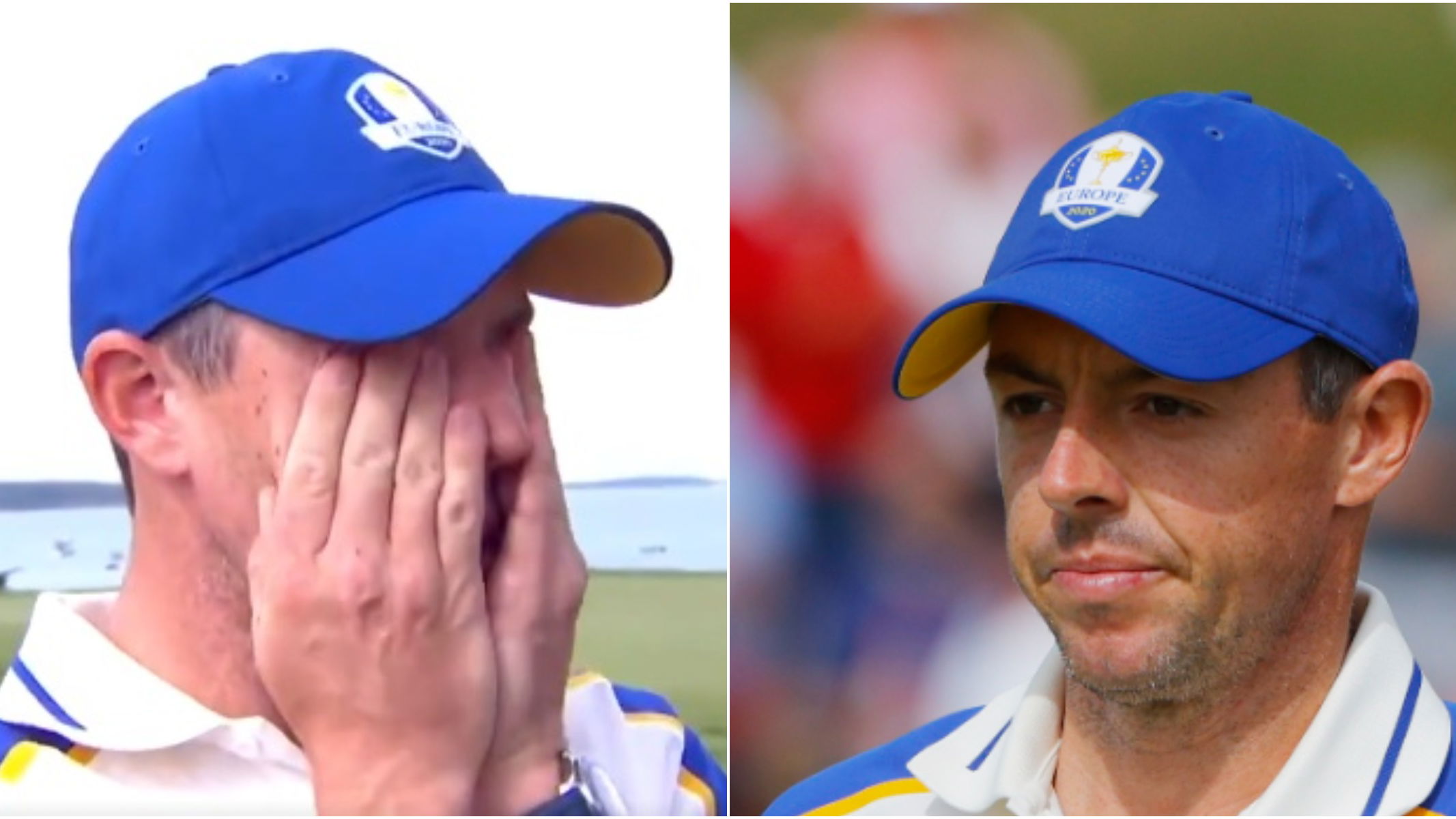 Golf fans react to Rory McIlroy CRYING HIS EYES OUT after tough Ryder Cup week