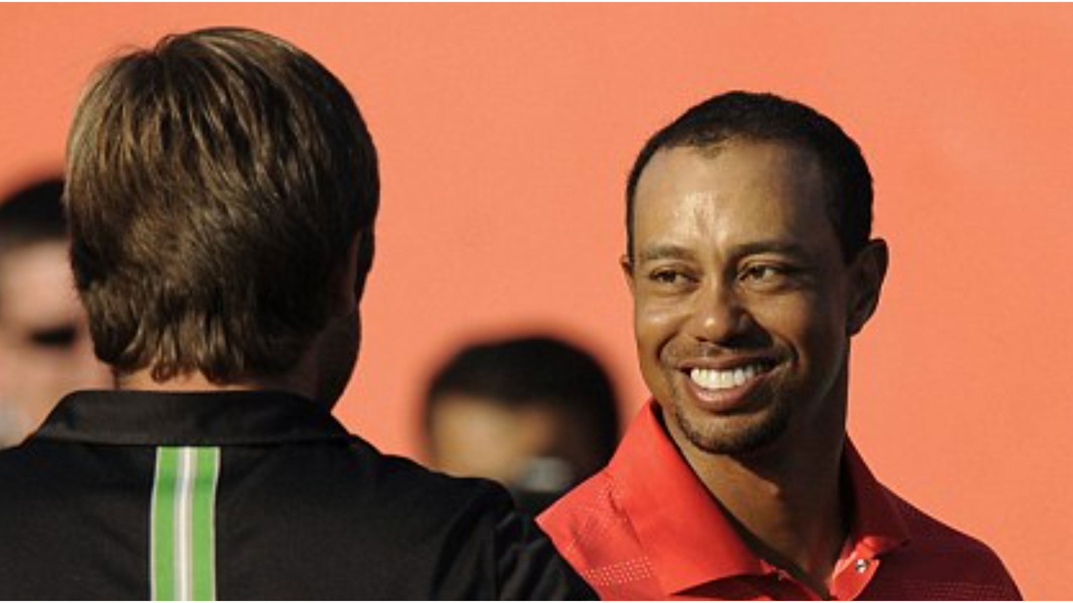 Tiger Woods would have won if he didn't speak to me, says Robert Rock