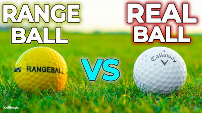 DO RANGE BALLS GO SHORTER?! Range Ball vs Premium Ball Test