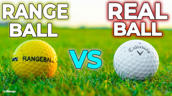 DO RANGE BALLS GO SHORTER?! Range Ball vs Premium Ball Test