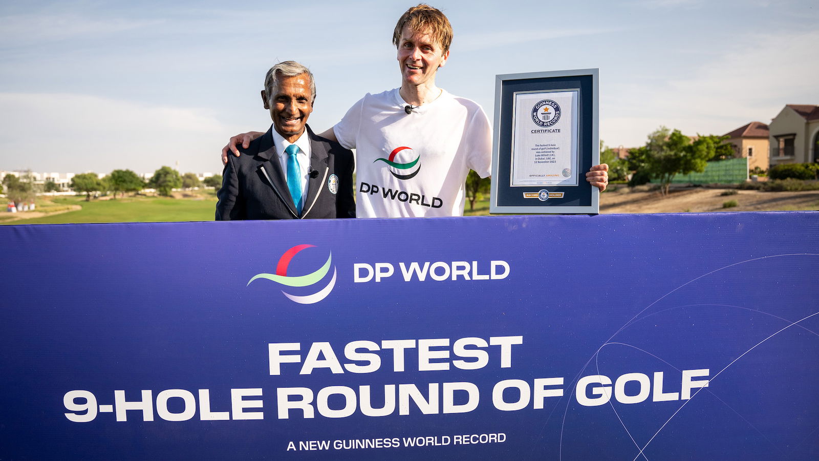 New Guinness world record set for fastest 9-hole round of golf
