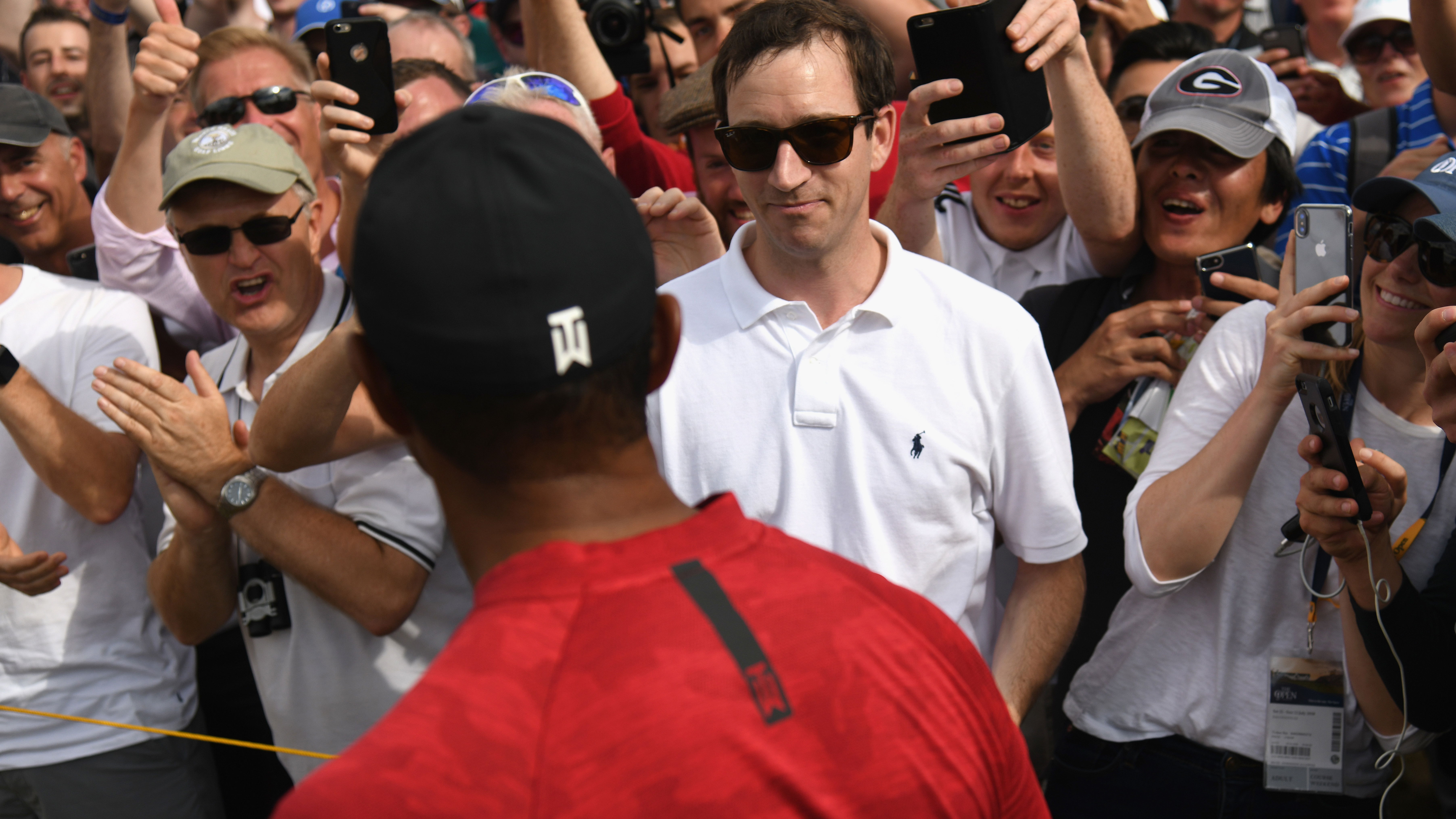 WATCH: Fan who was hit by Tiger Woods filmed entire incident