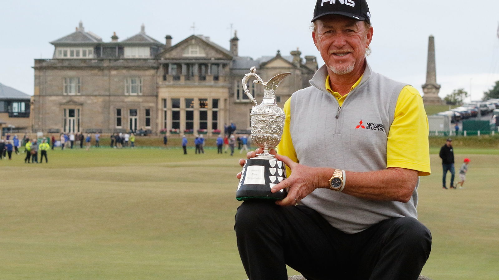 Miguel Angel Jimenez takes Senior Open at St Andrews