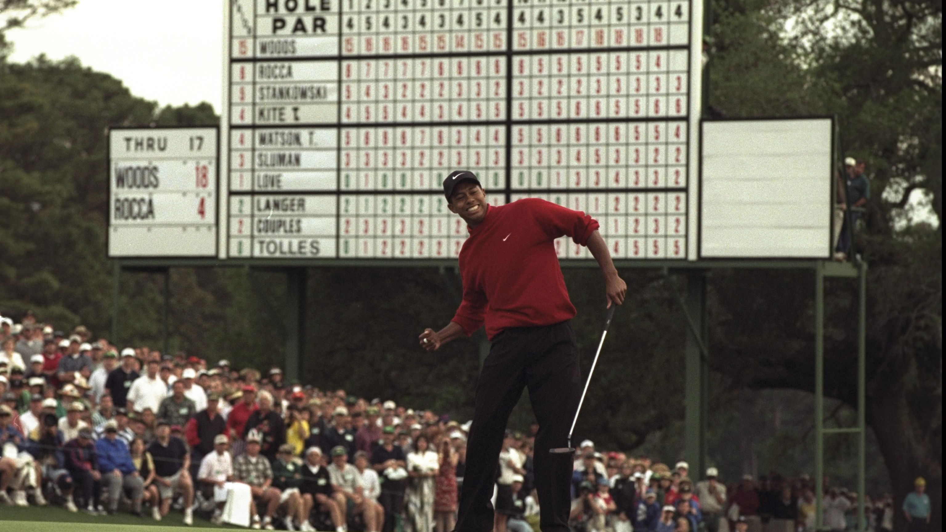 masters field down its lowest since 1997 masters when tiger woods won