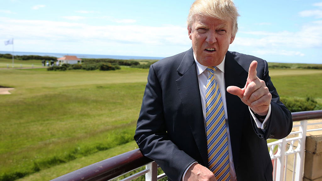 Trump golf courses investigated by Russia dossier team