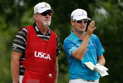 zach johnson's caddie tells him to put some panties on it