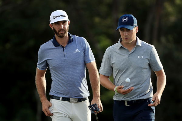 jordan spieth dustin johnson masters