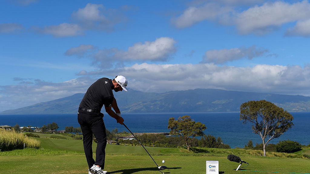 Golf tip: How to initiate the downswing with the left hip bumping