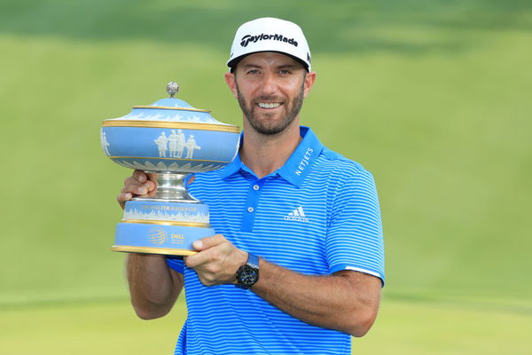 dustin johnson wins wgc match play, in the bag