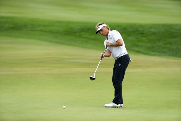 hank haney asks is bernhard langer still anchoring the putter