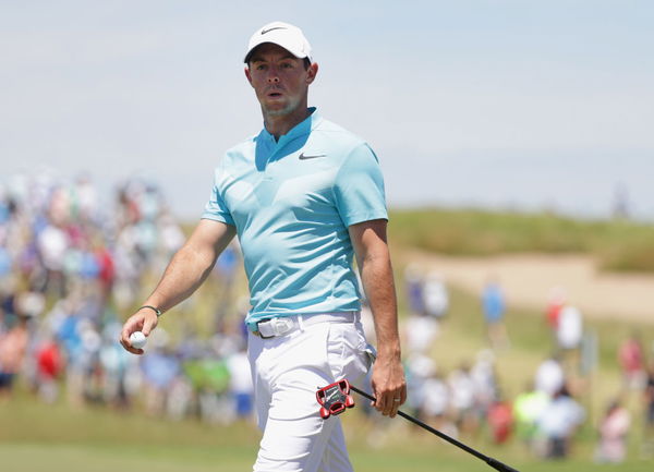 Jon Rahm fires F-Bomb, kicks wedge, punches sign, tosses rake