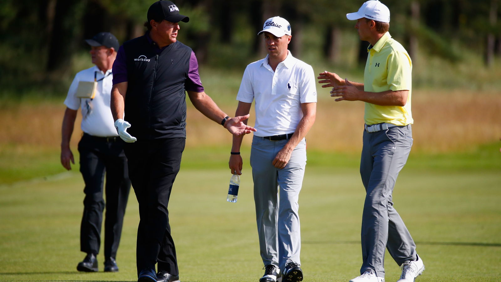 Spieth thought Mickelson blew him off as a kid