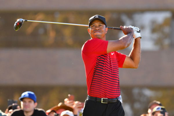 Watch: golf world furious as fan shouts at Woods mid-swing