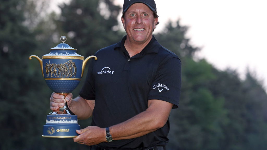Mickelson ends four-year winless streak at WGC-Mexico Championship: in the bag