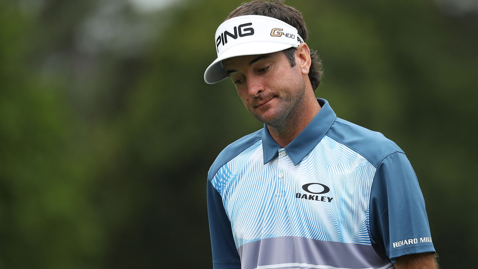 WATCH: Bubba Watson putts ball on green into bunker!