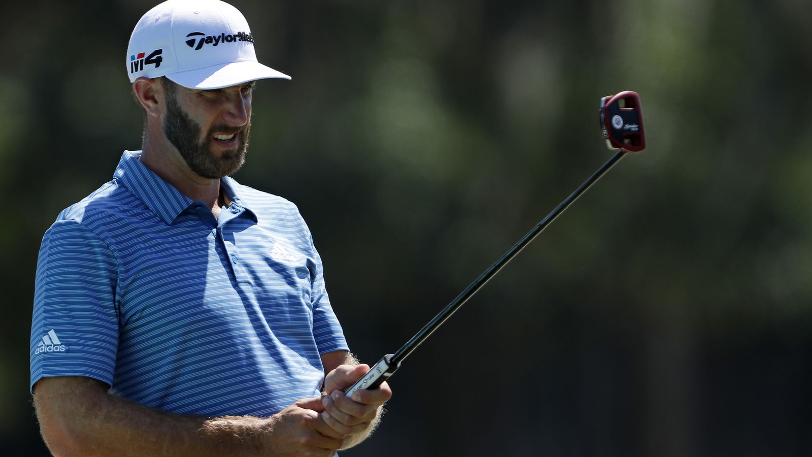 DJ puts new TaylorMade putter into bag at Players Championship