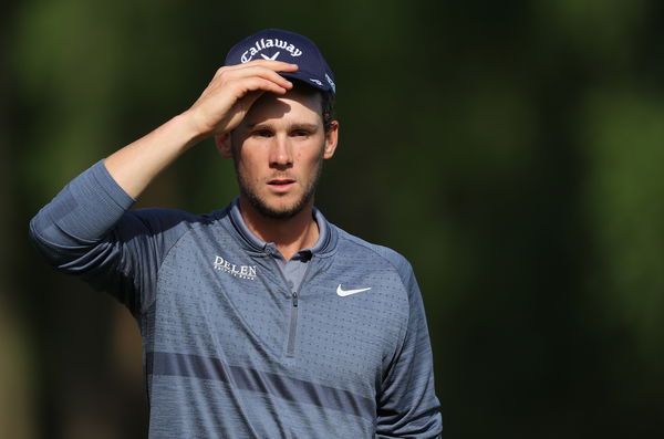 Thomas Pieters snaps golf club around his neck at BMW PGA! 