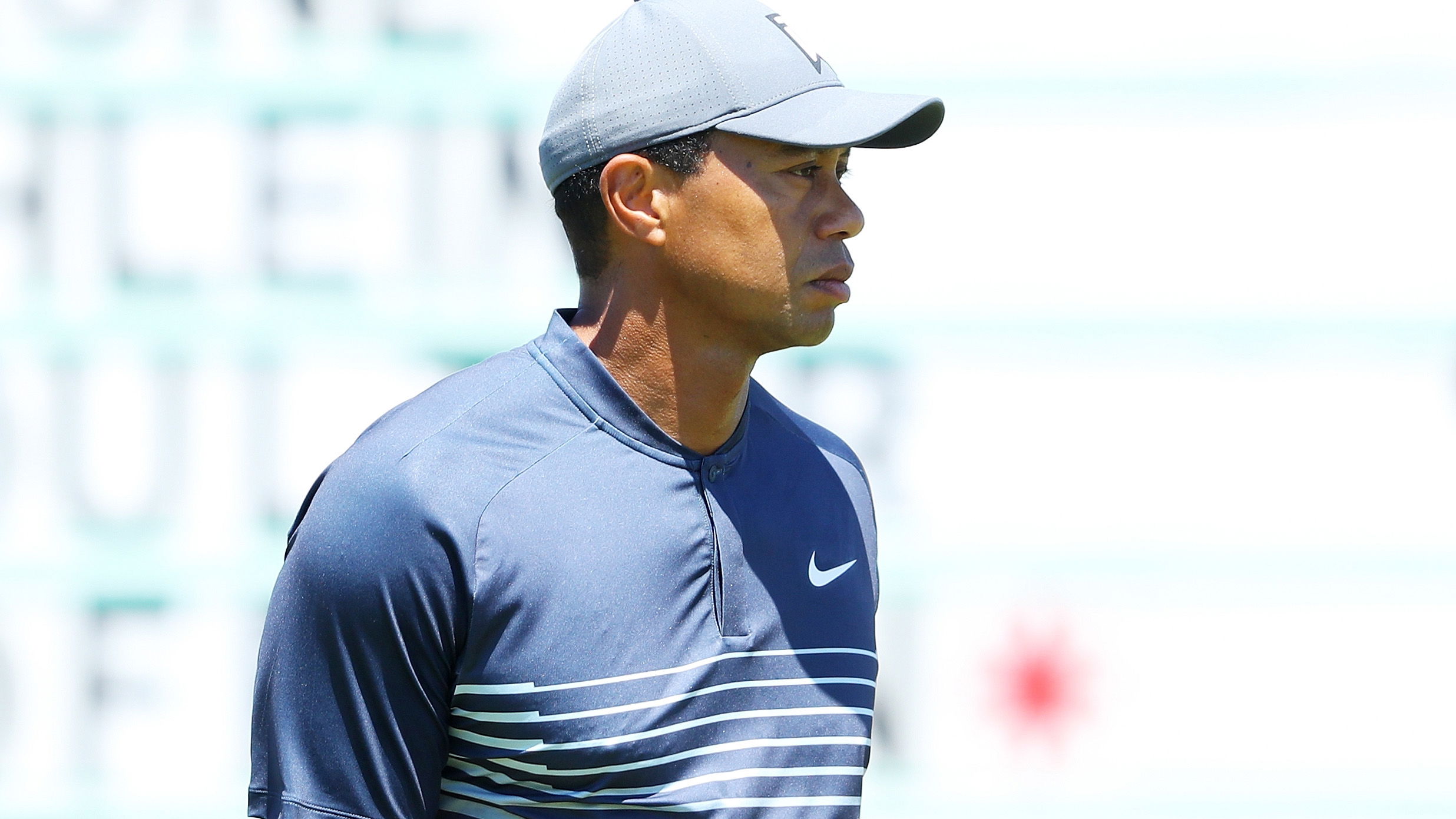 Tiger Woods drops F-bomb en route to triple bogey at first hole of US Open