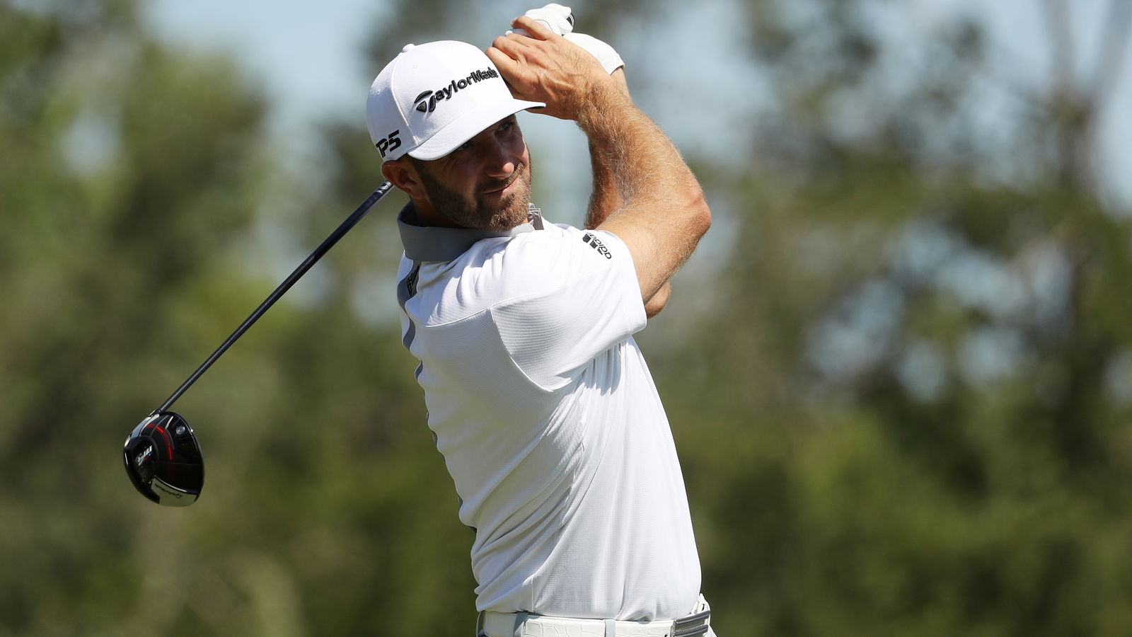 DJ testing new driver shafts at Canadian Open