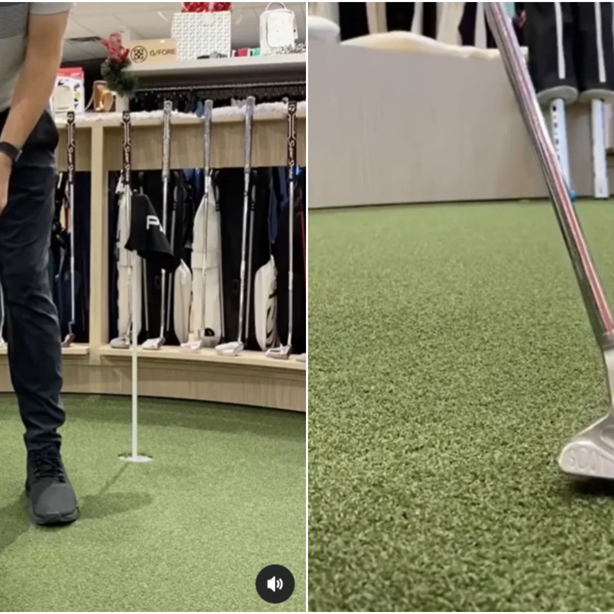 Golf tips: Struggle with raising your putter too high after impact? Try this...