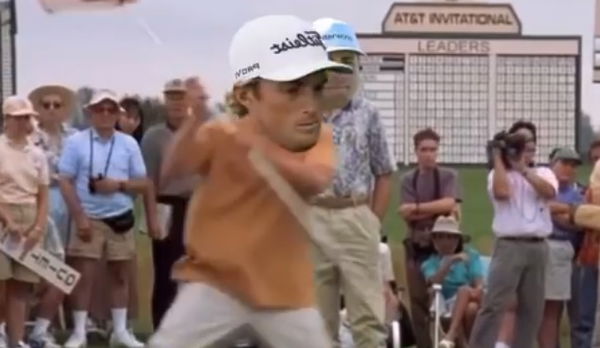 WATCH: Happy Gilmore remake of Will Zalatoris' missed putt on 18 at Torrey Pines