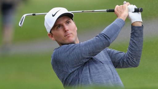 Russell Henley pays tribute to REMINDER TEXT as he leads Wyndham Championship