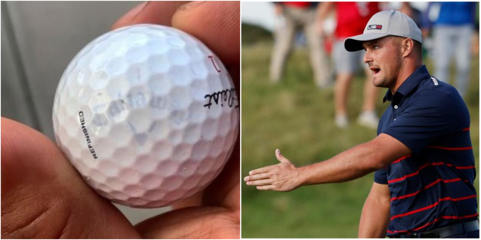 Golf rules: Would this ball be considered a Callaway or Titleist?