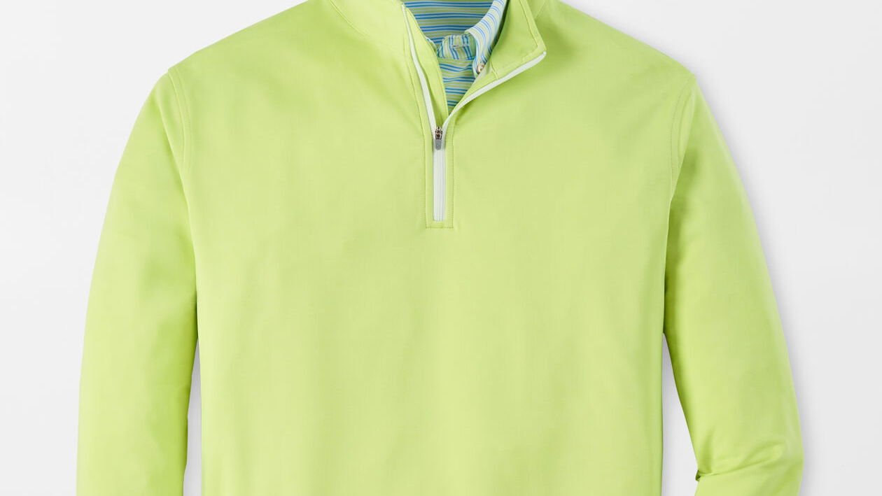 Perth Performance Melange Quarter-Zip