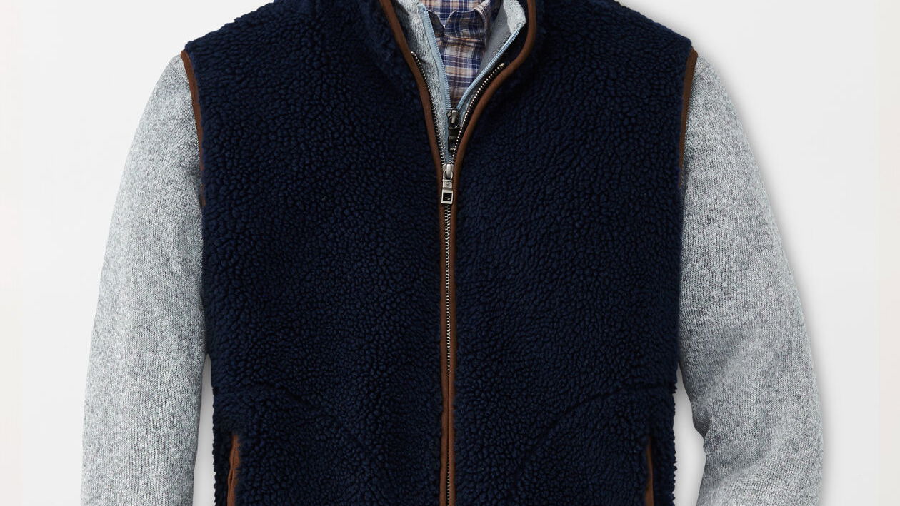 HIGH PILE SHERPA VEST