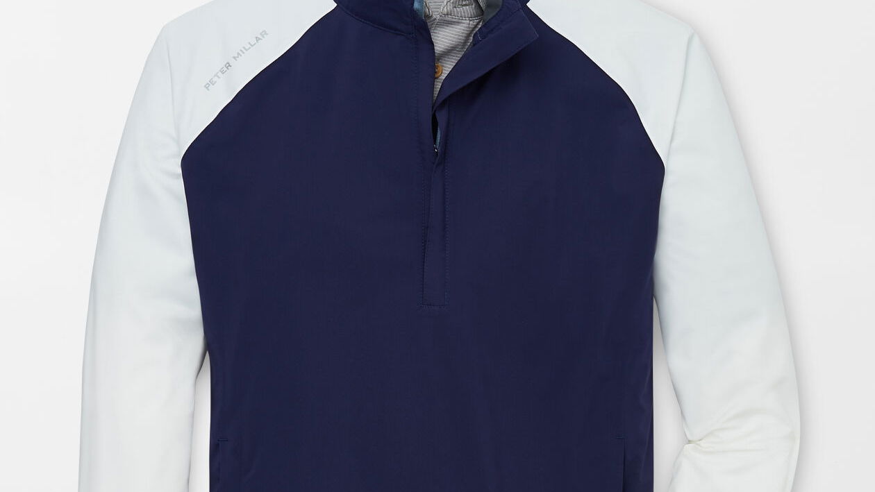 SHIELD HALF-ZIP RAIN SHELL
