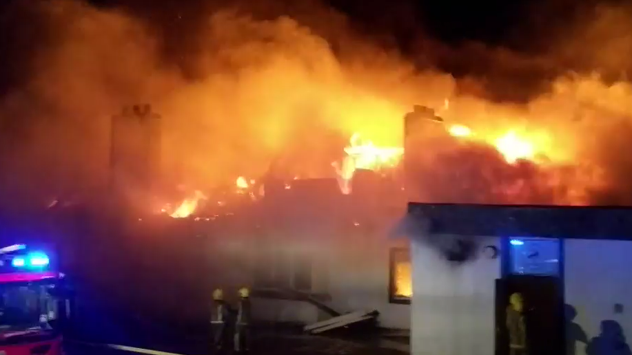 Machrihanish fire