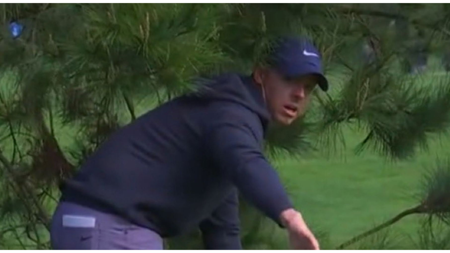 Rory McIlroy given two-shot penalty after taking illegal drop at Pebble Beach
