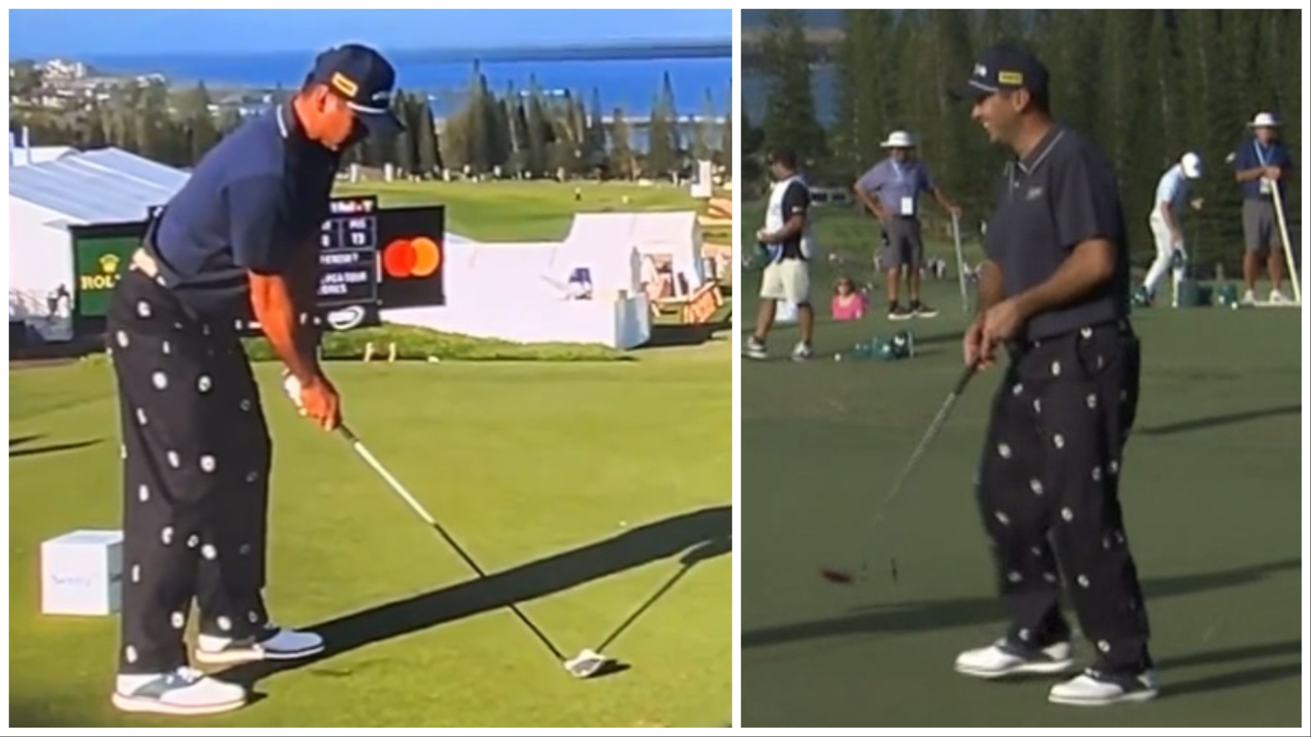 Baggy is back!!” – Fans react to Jason Day's pants choice at The Sentry 2024