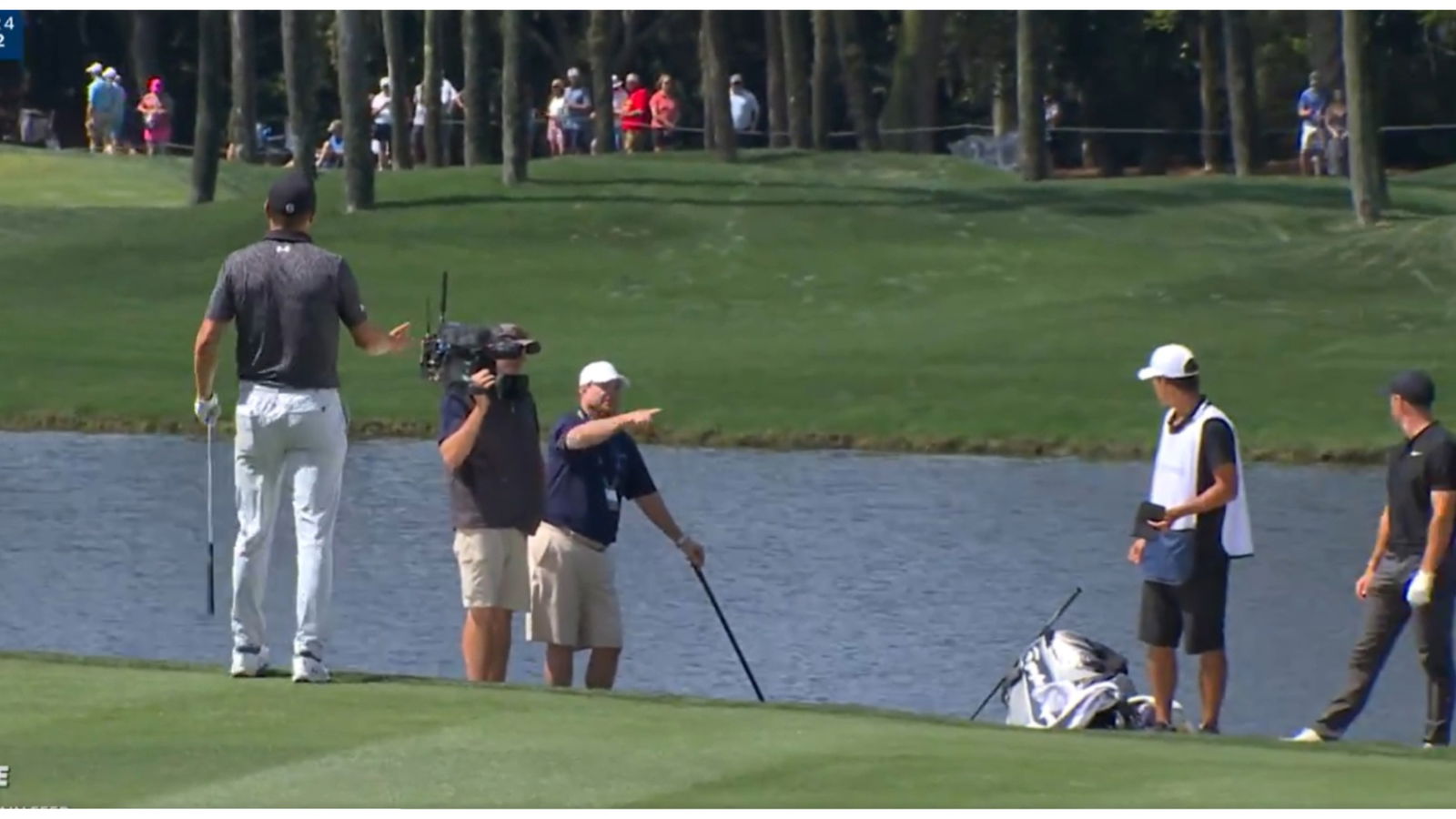 Rory McIlroy clashes (!) with Jordan Spieth over drop at the Players