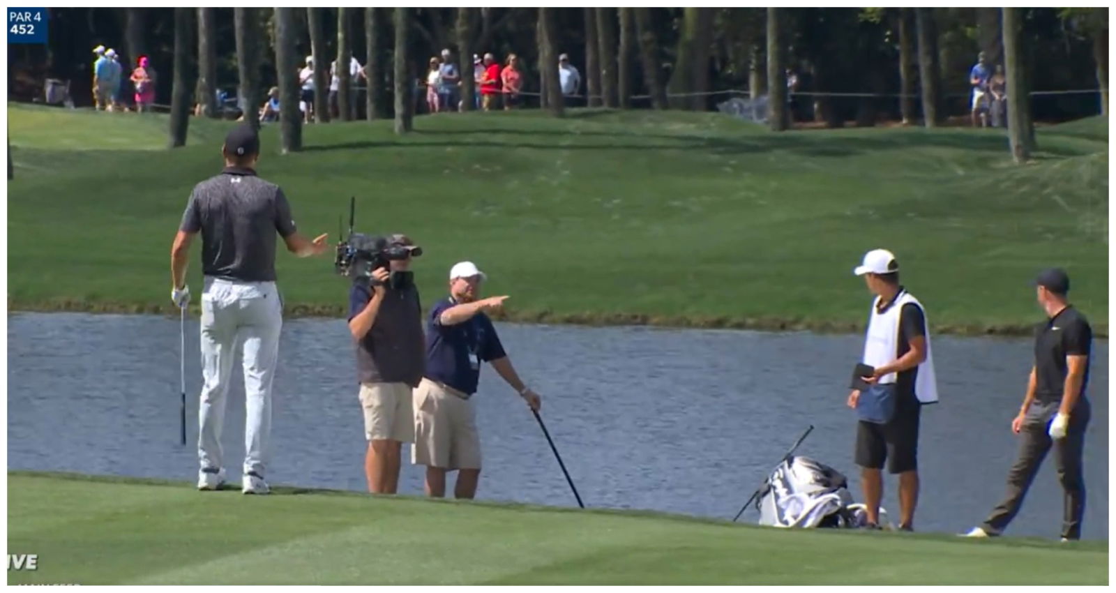 Report: Jordan Spieth rages at on-course reporter during R1 of the Players