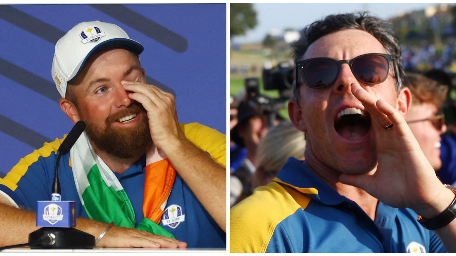 Rory McIlroy and Shane Lowry share details of boozy chat with Michael Jordan