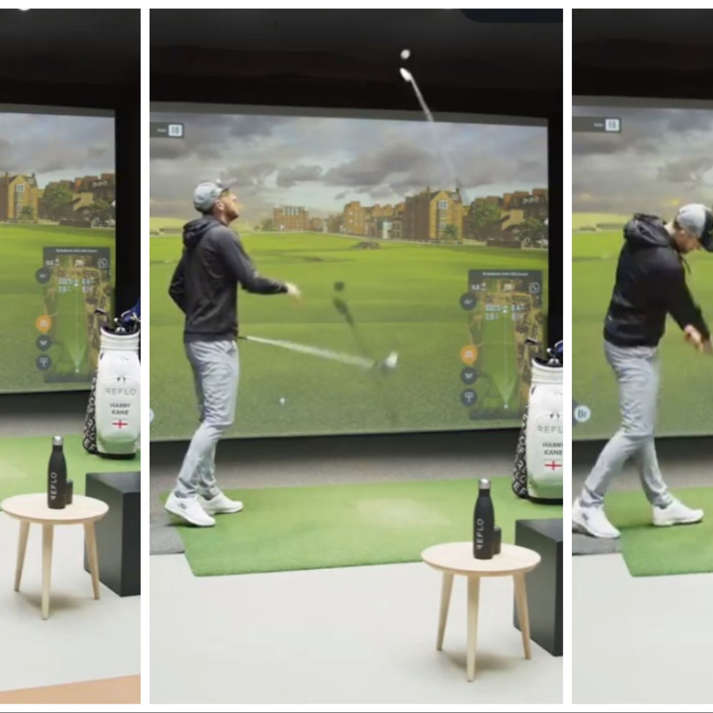 Golf fans divided over Harry Kane's incredible golf trick shot