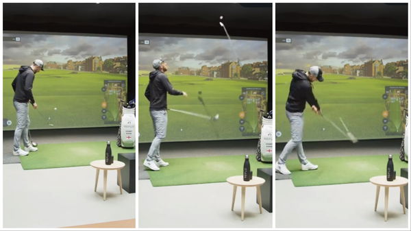 Golf fans divided over Harry Kane's incredible golf trick shot