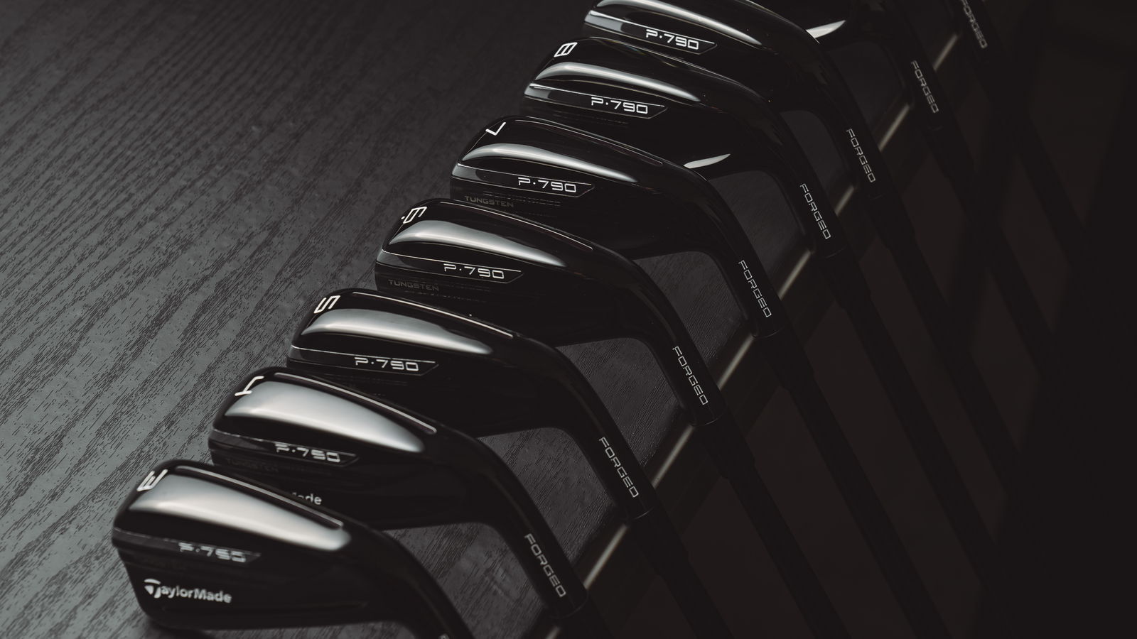 TaylorMade launch P790 Black irons