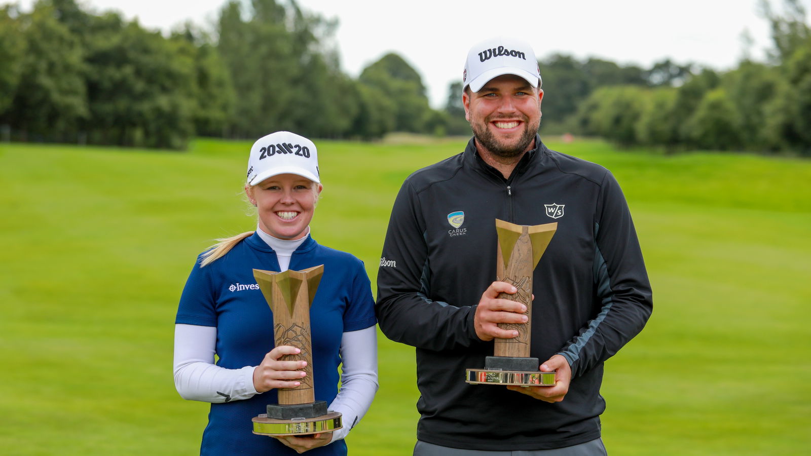 Jack Senior and Stephanie Meadow win World Invitational titles