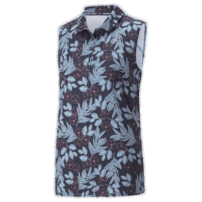 PUMA Cloudspun Flora Sleeveless Ladies Golf Polo Shirt